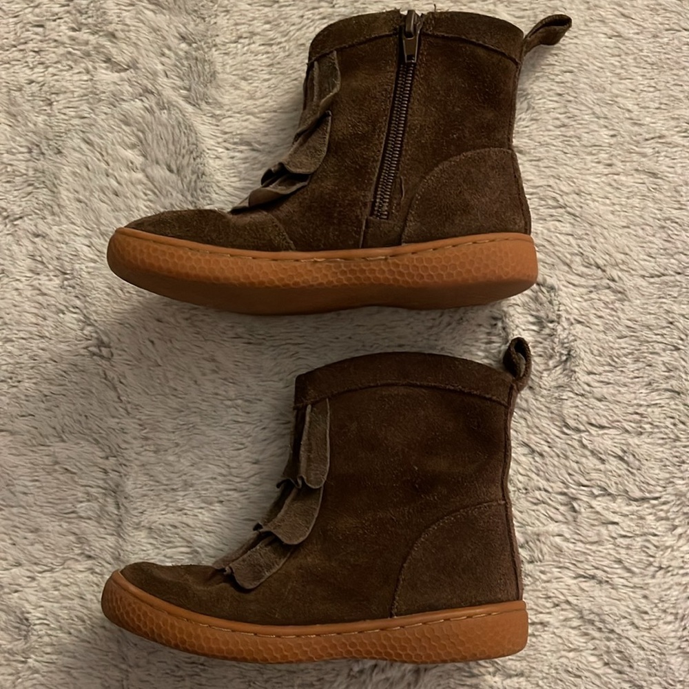Livie & Luca Suede Ankle Boots Size 10 VGUC - Picture 2 of 5